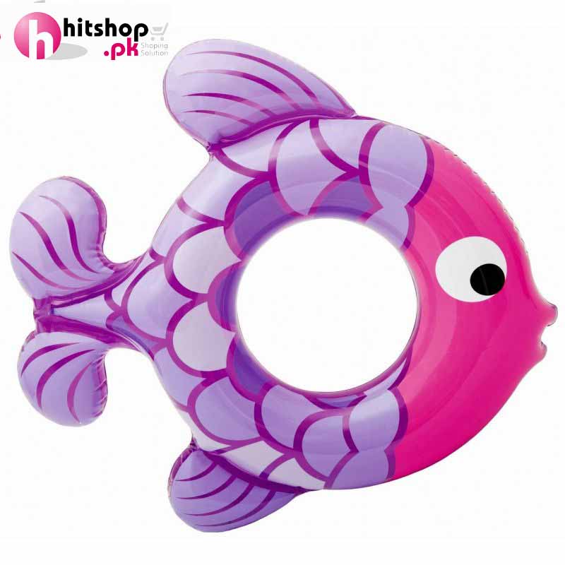 Intex Inflatable Swimming Ring Fish Shape 59222NP